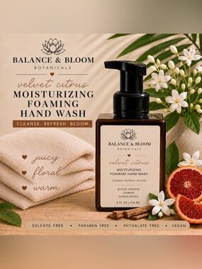 Foaming Hand Wash | Velvet Citrus | 8oz